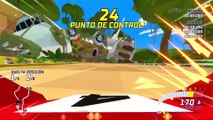 Buscamos la victoria en carreras trepidantes de gráficos retro con Hotshot Racing