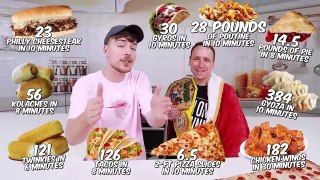 Mr Beast Ate The World’s Largest Slice Of Pizza