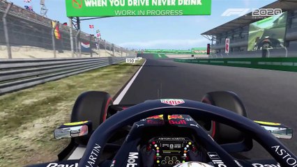 F1 2020 muestra su jugabilidad con una vuelta al Circuito de Zandvoort
