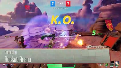 Explótalo todo: un vistazo a la jugabilidad de Rocket Arena