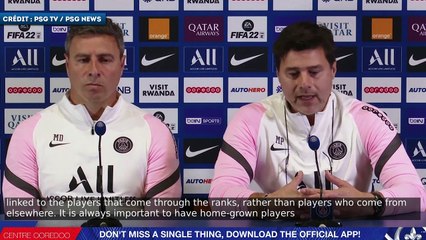 Le message de Pochettino pour la jeunesse du PSG