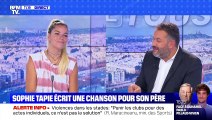 Sophie Tapie donne des nouvelles de son père, Bernard Tapie, sur BFMTV.