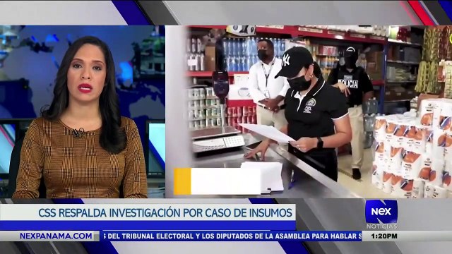 CSS respalda investigación por caso de insumos - Nex Noticias