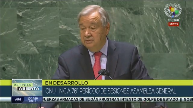 Antonio Guterres: Las divisiones geopolíticas están socavando la cooperación internacional