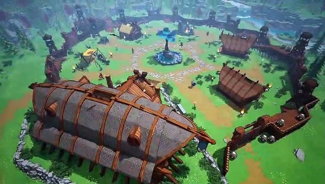 Tráiler de anuncio de Tribes of Midgard, una aventura de supervivencia vikinga