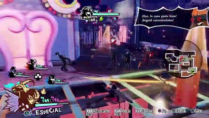 Acción musou y JRPG en este gameplay de Persona 5 Strikers en español