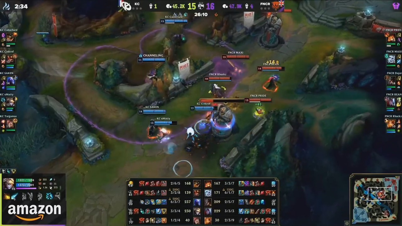 Une teamfight de dingue