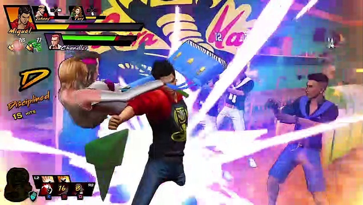 Mucha acción beat'em up en este vídeo gameplay de Cobra Kai The Karate Kid Saga Continues