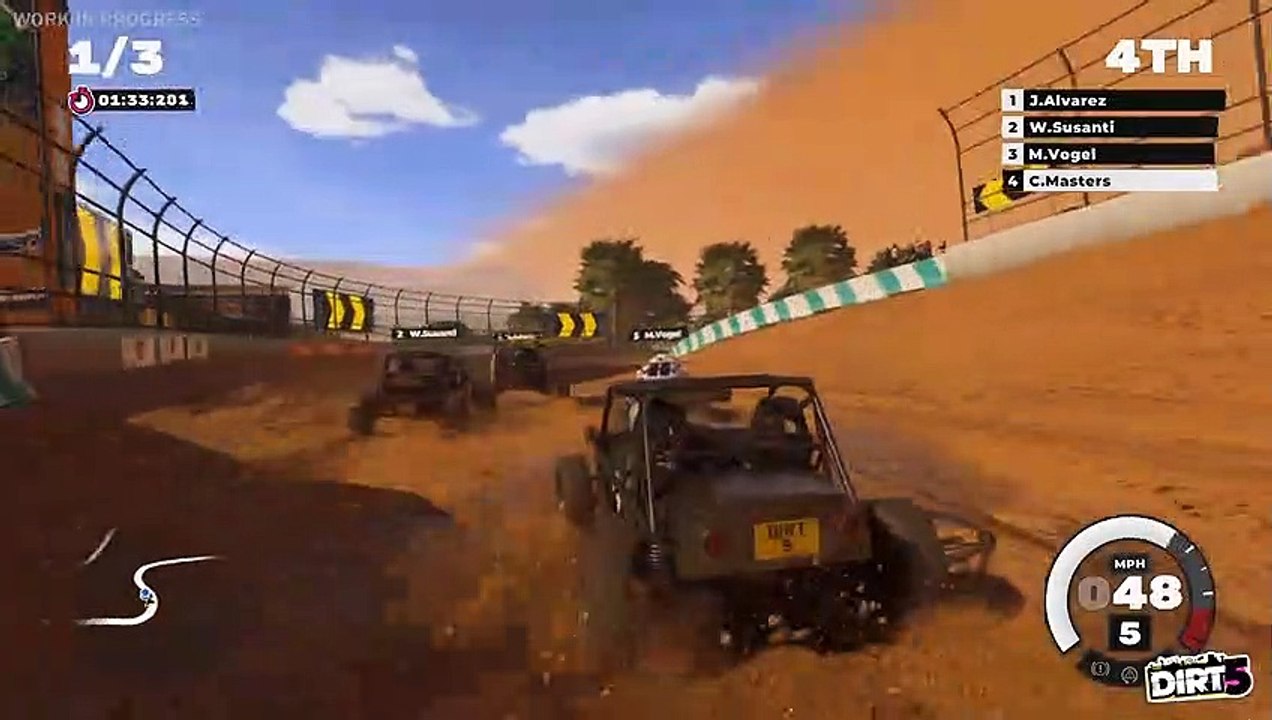 Una tormenta de arena en Marruecos protagoniza el nuevo vídeo gameplay de Dirt 5