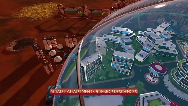 In-Dome Buildings Pack: Tráiler de la nueva actualización de Surviving Mars