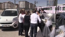 GAZİANTEP - Vatman çiftin gelin arabası tramvay oldu
