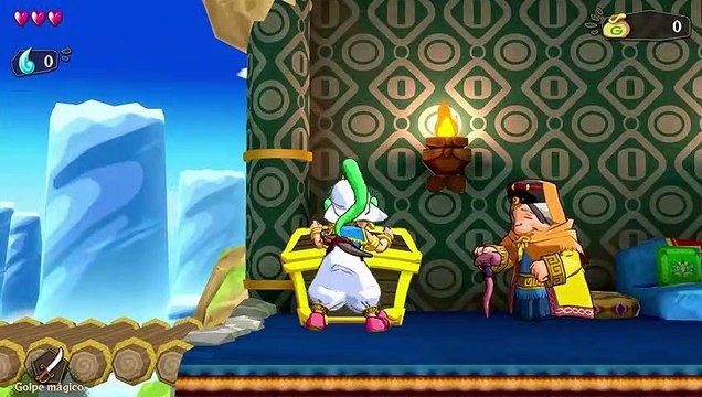 Echamos unas partidas a Wonder Boy: Asha in Monster World en este vídeo gameplay, ¡ganas de clásico!