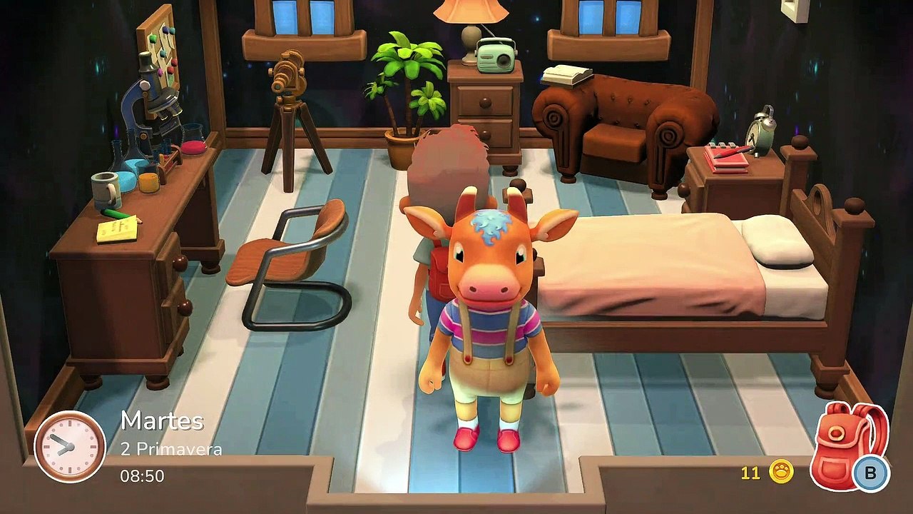 Vídeo gameplay de Hokko Life, un simulador de vida social a lo Animal Crossing para PC en Steam