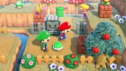 Vistazo a la actualización de Animal Crossing: New Horizons por el 35 Aniversario de Super Mario