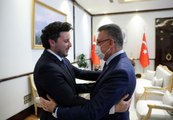 Son dakika haberi | Cumhurbaşkanı Yardımcısı Oktay, Karadağ Başbakan Yardımcısı Abazoviç'i kabul etti