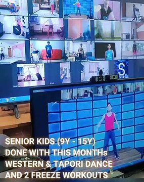 SENIOR KIDS 9yrs To 15yrs ONLINE DANCE Classes in LEHLADAKH MONTHLY TRAINING CONCEPT SMART STEPS RD Balram Ph 7899655110