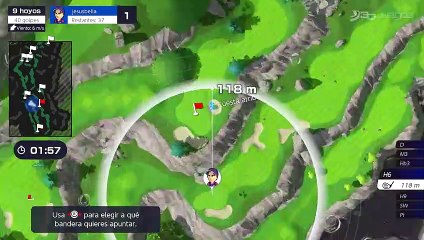 Скачать видео: Así se golpea la bola en Mario Golf Super Rush: gameplay del videojuego de Nintendo Switch