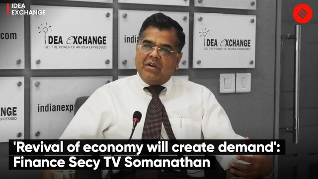 'Revival of economy will create demand': Finance Secy TV Somanathan