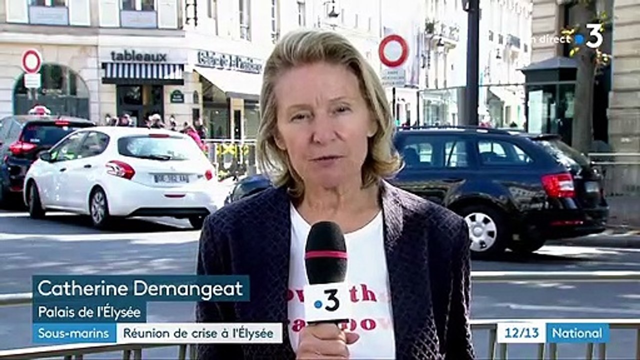 Crise des sous-marins : réunion de crise à l'Élysée avant l'entretien téléphonique d'Emmanuel Macron et Joe Biden