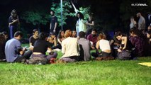 'Barınamıyoruz': Öğrenciler yüksek kiralara karşı geceyi parklarda geçirmeye devam ediyor