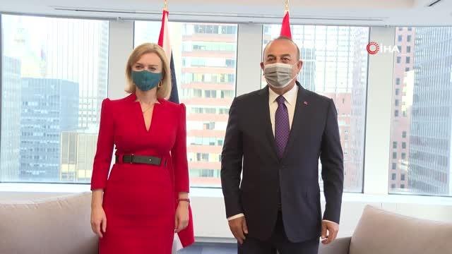Dışişleri Bakanı Çavuşoğlu, Birleşik Krallık Dışişleri Bakanı Truss ile bir araya geldi
