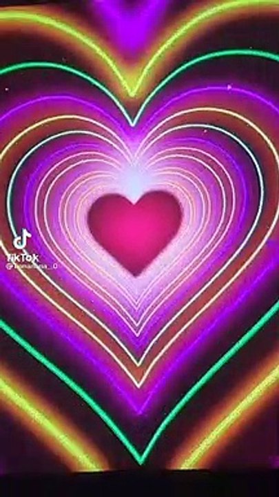 neon hearts