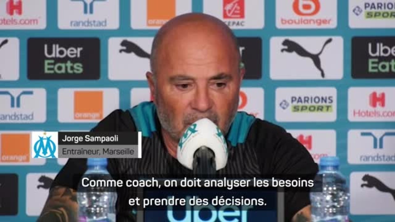 7e j. - Sampaoli : "Mandanda va se battre pour une place de titulaire"