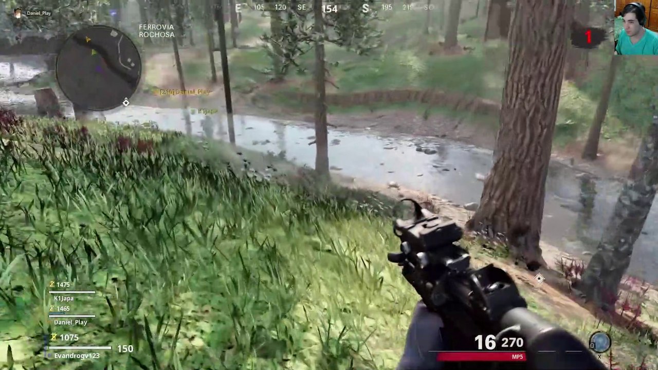 COMO NÃO JOGAR CALL OF DUTY! | Call of Duty B.O.C.W. Zombies #1 feat. #K1_BR e #Daniel5Play