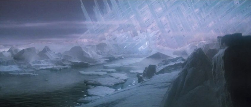 Huge Crystalline Building similar-to The Regular-Kryptonian-Crystalline Architecture on The Planet Krypton • The Jor-El A.I. from Superman The Movie via Its' Extended Cut