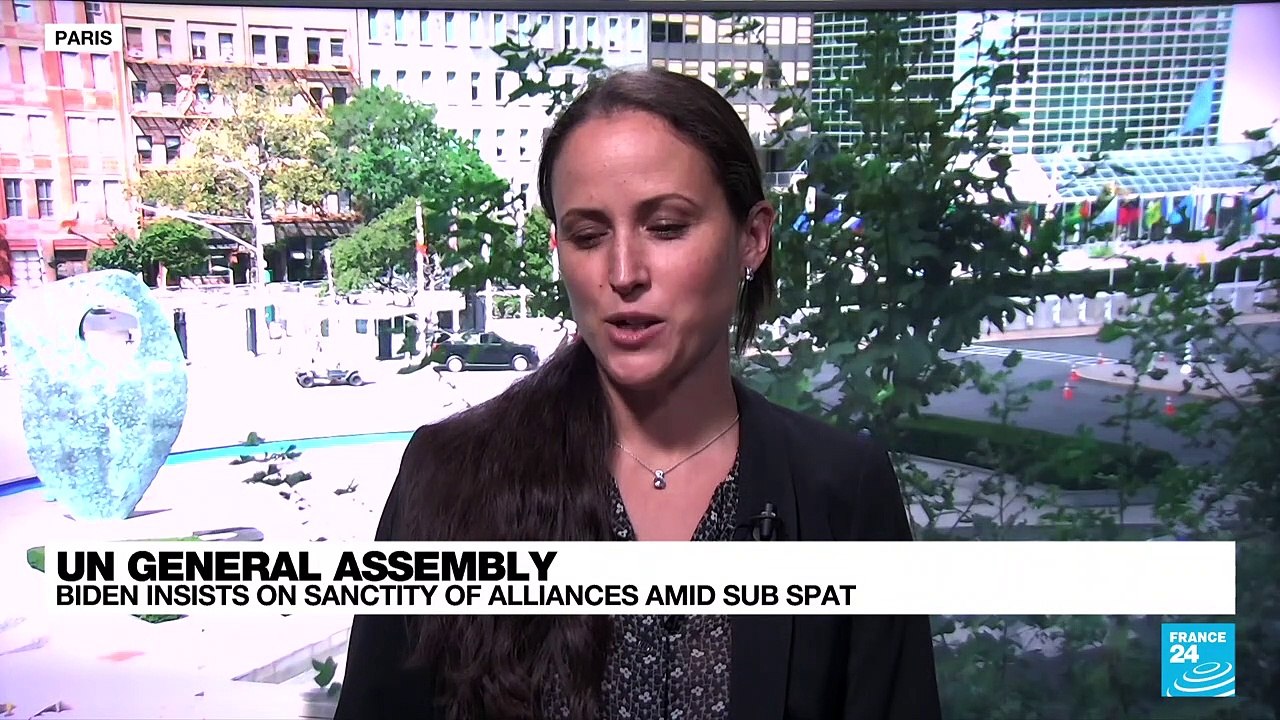 UN General Assembly: Biden insists on sanctity of alliances amid sub spat