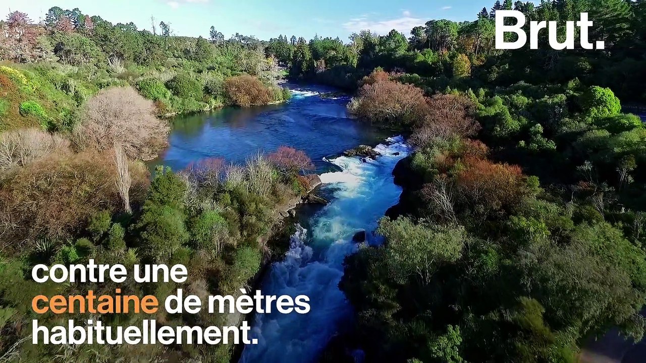Les Huka Falls, une cascade super puissante en Nouvelle-Zélande