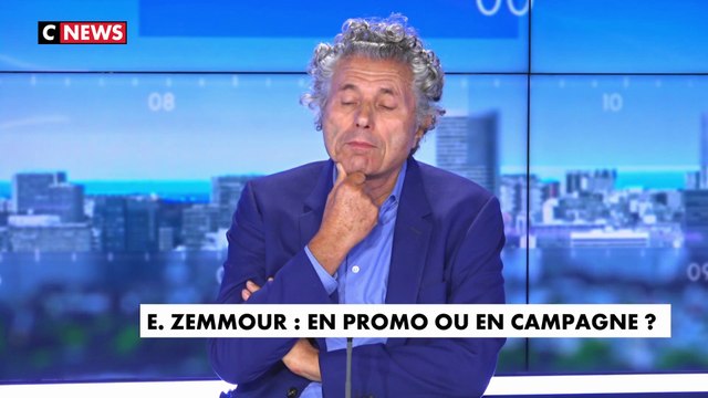 Gilles-William Goldnadel sur les derniers sondages pour la présidentielle : «29% considèrent que le 1er sujet à traiter c'est l'immigration, ça fait beaucoup de moustaches à dessiner pour les humoristes d'extrême gauche»