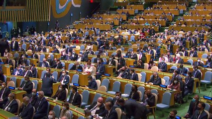 Joe Biden apela à cooperação internacional em estreia na ONU