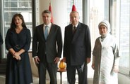 Cumhurbaşkanı Erdoğan, Hırvatistan Cumhurbaşkanı Milanoviç ile bir araya geldi