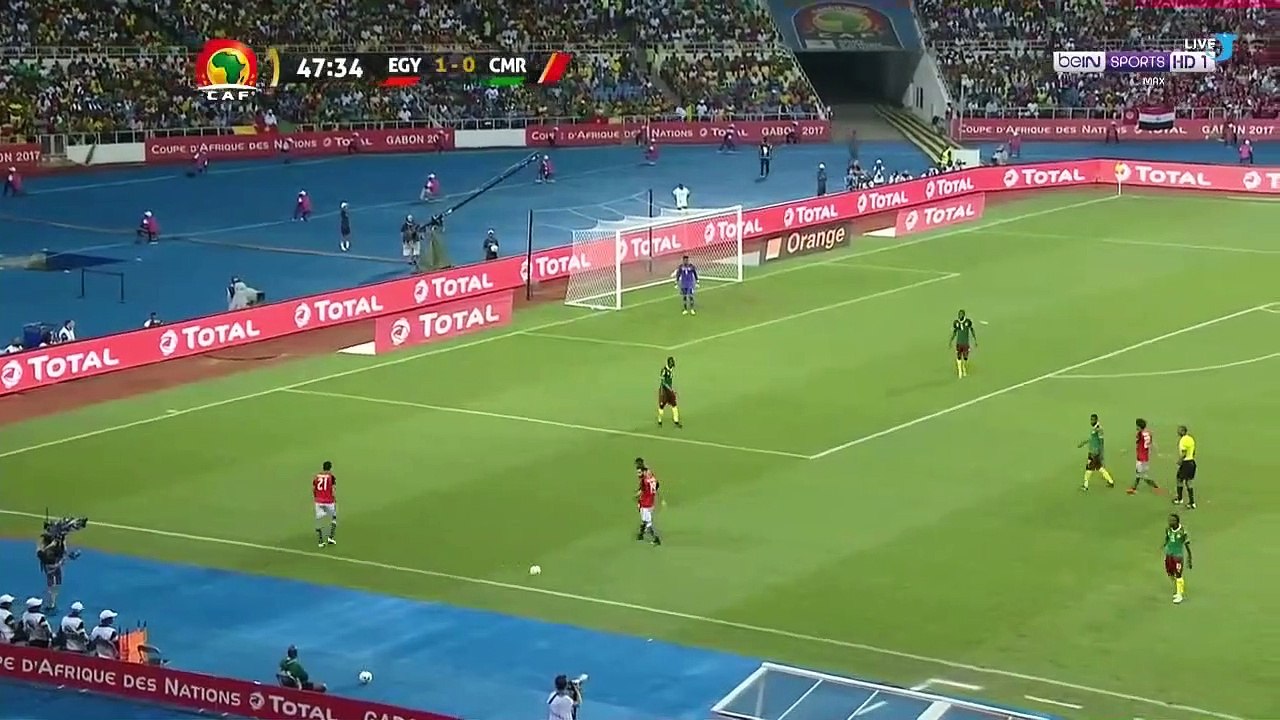 الشوط الثاني من مباراة | مصر و الكاميرون 2/1 نه...