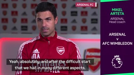 'Two games won, we can win a third' - Arteta on building momentum