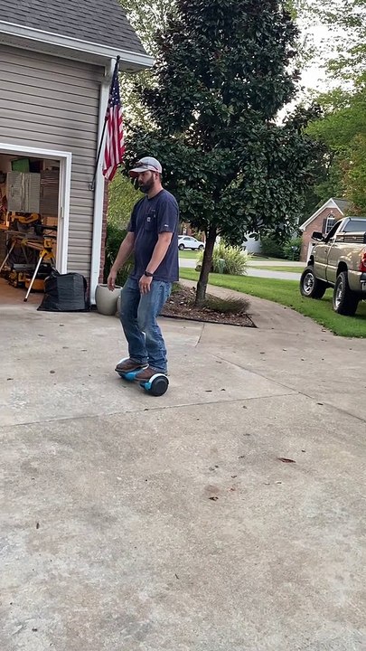 Immediate Karma for Hoverboard Man