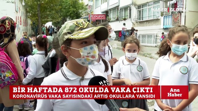 Vaka artışı okullara yansıdı! Bir haftada 872 okulda vaka çıktı