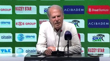 SPOR Çaykur Rizespor - Altay maçının ardından