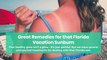 Great Remedies for that Florida Vacation Sunburn