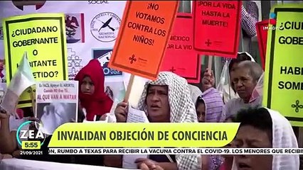 SCJN invalida la objeción de conciencia