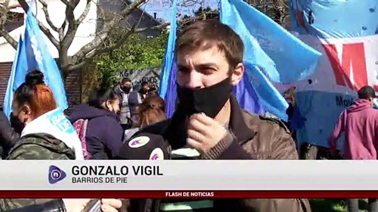 Protesta frente a desarrollo social