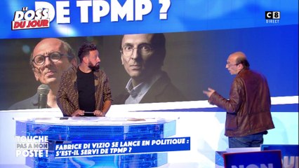Fabrice Di Vizio quitte le plateau de TPMP : "Vous me prenez pour un c*n"