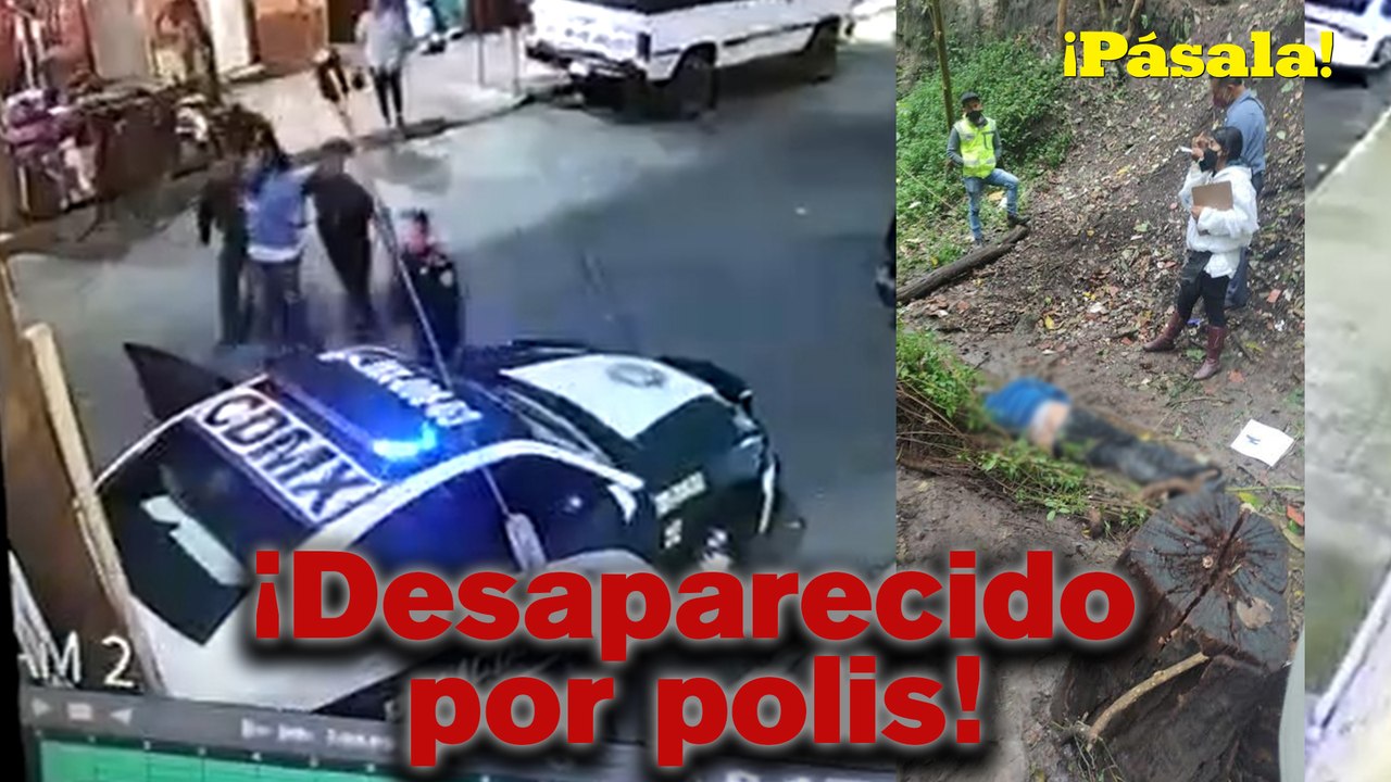¡DESAPARECIDO POR POLIS!