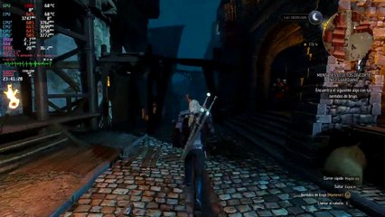 The witcher 3 768p con fsr ryzen 3 2200g  Manjaro linux