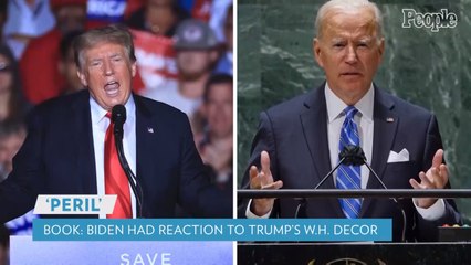 Biden Had a Four-Letter Reaction When He Found Trump's Giant Video Golf Setup in the White House: Book