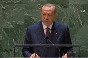 Cumhurbaşkanı Erdoğan, BM 76. Genel Kurulu Toplantısında dünyaya seslendi