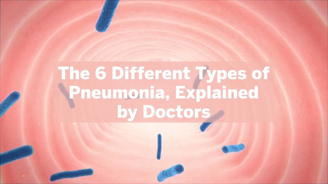 The 6 Different Types of Pneumonia, Explained by Doctors video