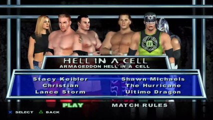 HCTP Stacy Keibler vs Christian vs Lance Storm vs Shawn Michaels vs The Hurricane vs Último Dragón