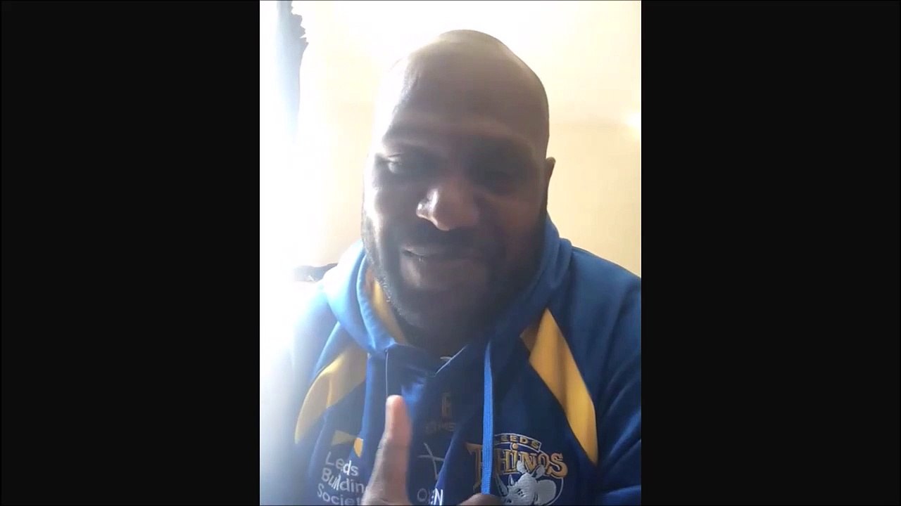 Leeds Rhinos' Rob Lui on his solo try against Hull KR and preparing for Wigan Warriors play-off